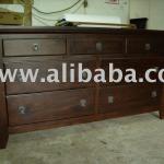 Colonial 7 Drawers Dresser-PDF003BS