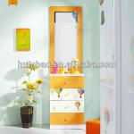 2013 New design modern dressing table with mirrors for kids