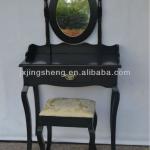 Wood dressing table