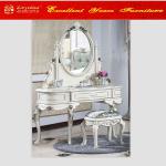 Antique Vanity Bedroom Furniture Set makeup Dressers with Mirror 069325