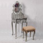 LH-VS0021 Home Styles antique vanity table set with bench mrror