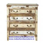 Recalimed wood Drawer Chest-VIF - 013