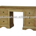 Wooden Double Pedestal Dressing Table/ /Bedroom Furniture/VD35-VD35