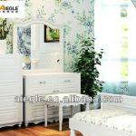 European style bedroom furniture white dressing table-AWS006