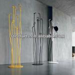 Steel-arts modern metal coat stand H05