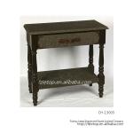 2013 antique farm tables for sale with drawer and shelf