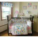 100% cotton colorful baby printing bedding