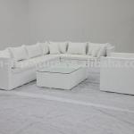 white rattan outdoor furniture2011 JD01W-SS118