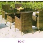 Hot Sale Wicker furniture sofa set WJK-TC-17-WJK-TC-17