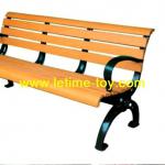 Classic Wooden and cast iron garden bench,Length 2m outdoor chair-LT-06B0344