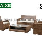 OEM available rattan furniture sofa sets for living room from factory for outdoor and indoor living-OXAB4009