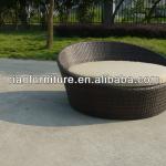 rattan wicker furniture outdoor round sofa bed