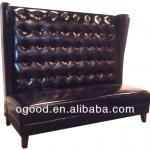 High-End Square Restaurant Leather Chair OCHDS089