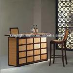 100% Bamboo Home Bar Counter Chair Set CF-008