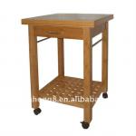 100% BAMBOO kitchen trolley cart CC-006