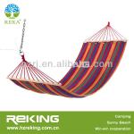 100% cotton hammock with wood bar GMXGC005