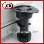 100mm plastic adjustable cabinet legs,ajustable leg for furniture C-28