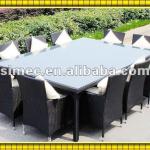 11pcs rattan outdoor dining set SCTC-026 SCTC-026