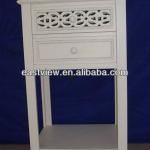 13EV1025-1- bed side table with carved drawer bed side tables 13EV1025-1-bed side tables