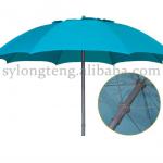 140g polyester 200cm diameter promotional garden umbrella with skylight LT-SPG31