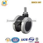 2.5-inch Dual Wheel Furniture Caster with Brake 13BSC25PU