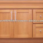 2 Door 2 Drawer Beech Wood Cabinet SBH-4221DR