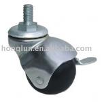 2 inch rubber Ball wheel caster ZS5005