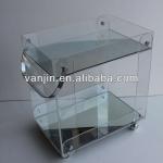 2 shelves lucite acrylic food cart (Item No.9091312101) 9091312101