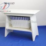 2-tiers wooden stool TW-11117