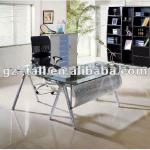 2009 TL-6008 Modern Style Glass Top Executive Desk Office Furniture TL-6008