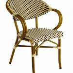 2011 new style bamboo look rattan garden furniture chair CHS-6046-BF