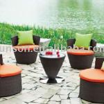 2011 New Style Modern Garden Rattan Chair 1268CT(Table)