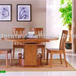 2011 solid wood dining table and chair are made from imported rubber wood 2011  T935&amp;C630