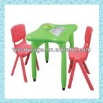 2011 table and chair plastic furniture for child kr6004