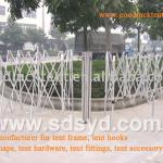 2012 high quality and waterproof Tent frame,aluminum tent frame p203