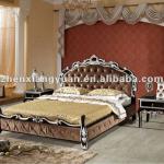 2012 home furniture king size bed king leather bed-A903