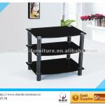 2012 HOT!!! Modern tempered glass lcd tv stand (V07-7B) V07-7B