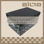 2012 hot sale colorful new design folding storage ottoman SH61fu