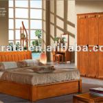 2012 hot sale leisure double bed in wood for the home furniture suit 2012 B001