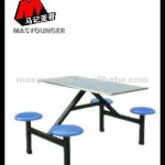 2012 hot sell 4 seat dining table without seat back M10 serises