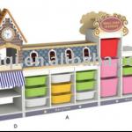 2012 kids toys cabinet, wooden cabinet,children&#39;s furniture JMQ-K178B