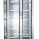 2012 Model 2 Stainless steel instrument cabinet with the glass on three sides C-2