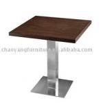 2012 Modern Canteen Table MDF with Stainless Steel(CT2024B) CT2024B