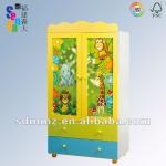 2012 New Design!! Wood Kid Bedroom Wardrobe MZ3903