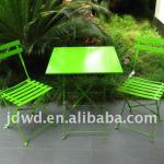 2012 steel outdoor furniture SET New Style WD-S105&#39; square table