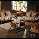 2013 antique English cany sofa sets is the summer best choice for the house furniture used 2013 ZYTJ-8832