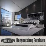 2013 bedroom furniture hot sale bed design leather double bed 513 A513