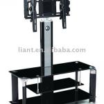 2013 black glass dvd player tv stand TV1146B