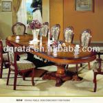 2013 Europe type stretch dinning table was made by import oak solid wood used for dinning room 2013 GS-829