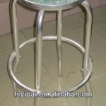 2013 hot!! convenient armless round aluminum bar stool YC025